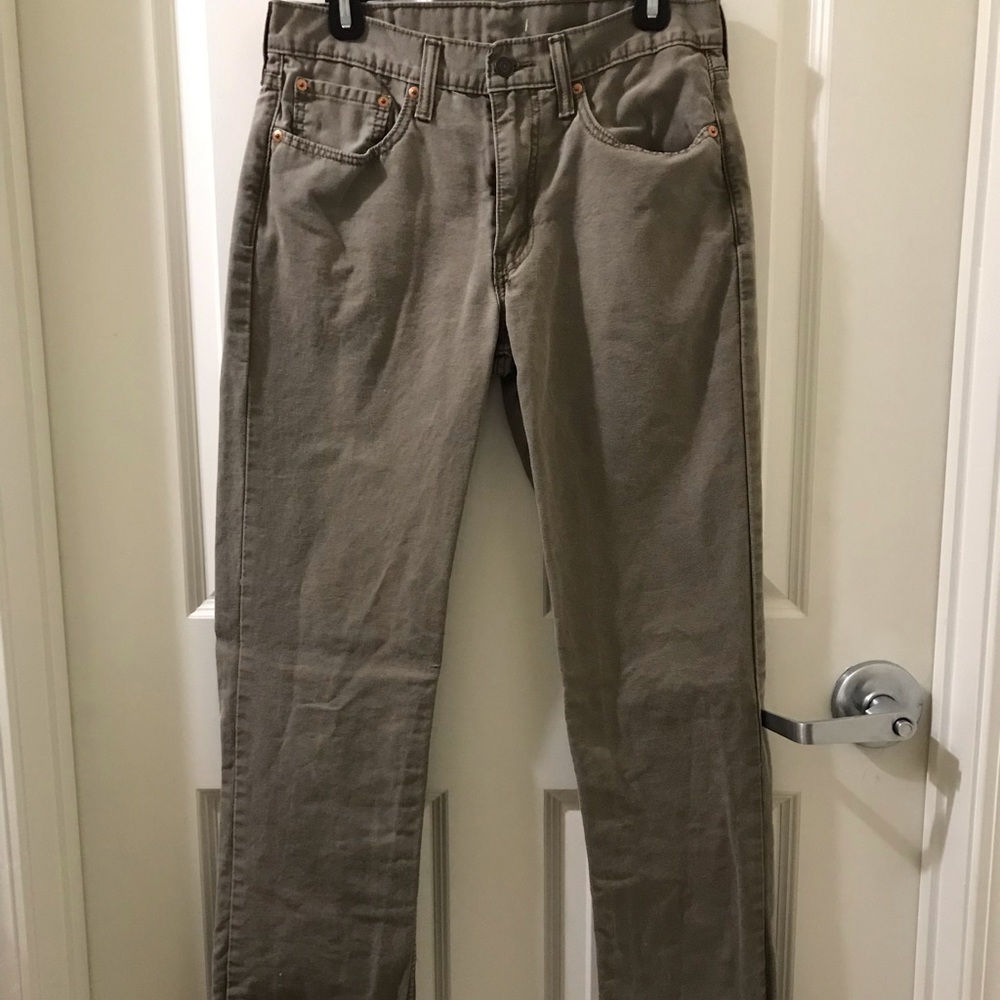 BROWN LEVI PANTS